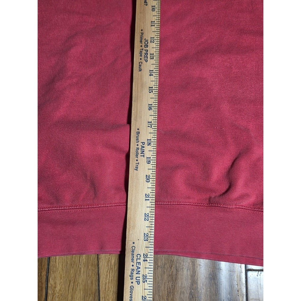 Vintage Ohio State Buckeyes Red Hoodie Sweatshirt Adult XL Embroidered Logo NCAA - Picture 9 of 9